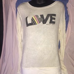 Spiritual Gangster Ivory Love pullover